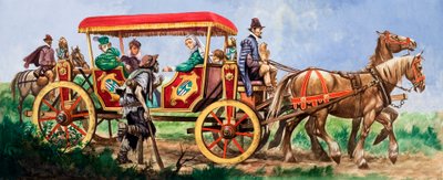Tudor Carriage by Peter Jackson Buy fine art print